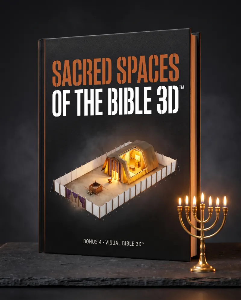 Sacred Spaces of the Bible 3D bonus book